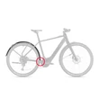 CUBE ACID Mudguard Set Editor Hybrid 60 28'' BB Mount 2.0 ELEKTROMOS KERÉKPÁR SÁRVÉDŐSZETT