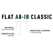 CUBE ACID Pedals FLAT A8-IB Classic KERÉKPÁR TAPOSÓ PEDÁL