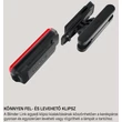 KNOG Blinder Link Rear Bike Light Kerékpár Csomagtartó Hátsó Lámpa