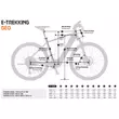 KTM MACINA CROSS 710 TRAPÉZ moss grey (chrome+orange) Női Elektromos Cross Trekking Kerékpár 2022