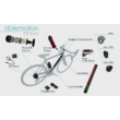 LAPIERRE e-Sensium 2.2 W M250 Női Elektromos Fitness Kerékpár 2023