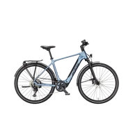 KTM MACINA SPORT SX 20 STEEL BLUE MATT (BLACK) 2025 FÉRFI ELEKTROMOS TREKKING KERÉKPÁR - 51 CM - 46 CM