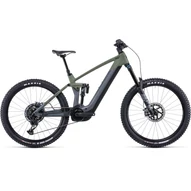 CUBE STEREO HYBRID 160 HPC TM 750 27.5 FLASHGREY´N´OLIVE - L/20"