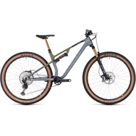 CUBE AMS ONE11 C:68X TM 29 FLASHGREY´N´OLIVE 2023 FÉRFI ÖSSZTELESZKÓPOS MTB KERÉKPÁR