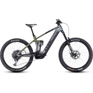 CUBE STEREO HYBRID 160 HPC TM 750 27.5 FLASHGREY´N´OLIVE - M/18"