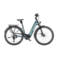 KTM MACINA STYLE 810  US 46 Unisex elektromos trekking- túra kerékpár GREEN PURPLE FLIP MATT színben