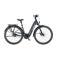 KTM MACINA CITY 820 XL BELT  EASY ENTRY US 43 Unisex elektromos városi kerékpár DARK SEA MATT színben 2026