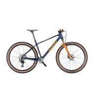 KTM MYROON EXONIC  M/43 MTB kerékpár TRANSPARENT BLUE ON CARBON színben