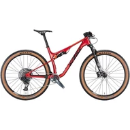 KTM SCARP ELITE AXS CHROME RED (BLACK+FIRE ORANGE) 2023 FÉRFI ÖSSZTELESZKÓPOS MTB KERÉKPÁR