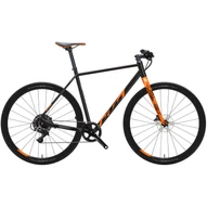 KTM X-STRADA 30 FIT FLAMING BLACK (ORANGE) 2023 FÉRFI FITNESS KERÉKPÁR
