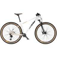 KTM ULTRA 1964 COMP 29 OPAL WHITE (BLACK+ORANGE) 2024 FÉRFI MTB KERÉKPÁR - XL/53CM