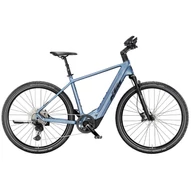 KTM MACINA CROSS CX 810 STEEL BLUE MATT (BLACK+SILVER) Férfi elektromos crosstrekking kerékpár 2025 - 60 CM