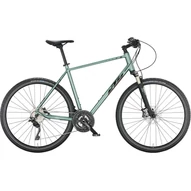 KTM X-LIFE RACE mossgrey (black + orange) 2022 FÉRFI CROSS TREKING KERÉKPÁR