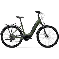WINORA TRIA X10 LOW MOSSGREEN 2023 UNISEX ELEKTROMOS TREKKING KERÉKPÁR