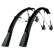 SKS-GERMANY RACEBLADE PRO XL KERÉKPÁR SÁRVÉDŐ SZETT FÉNYES FEKETE