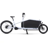 CUBE CARGO HYBRID 500 FLASHWHITE´N´BLACK - 2025 - CARGO ELEKTROMOS KERÉKPÁR - 20" / 27.5": ONE SIZE
