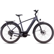 CUBE TOURING HYBRID PRO 625 METALLICGREY´N´CHROME - 2025 - TREKKING ELEKTROMOS KERÉKPÁR - 50 CM