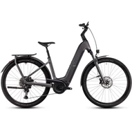 CUBE KATHMANDU HYBRID PRO 800 SLABGREY´N´CHROME - 2025 - TREKKING ELEKTROMOS KERÉKPÁR - EASY ENTRY 58 CM