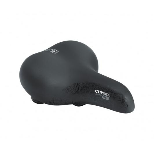 KLS CITYRIDE GÉL NYEREG FEKETE