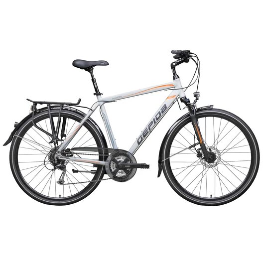 GEPIDA ALBOIN 300 PRO 28" M 27S SÖTÉT SZÜRKE FÉRFI TREKKING KERÉKPÁR