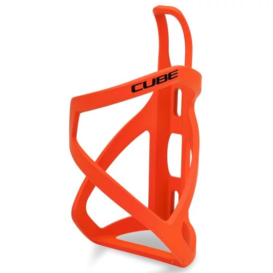 CUBE Bottle Cage HPP Sidecage balos kulacstartó - matt orange´n´glossy black színben