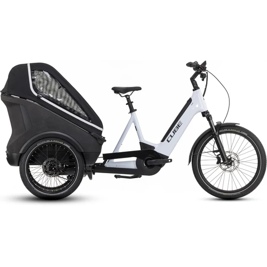 CUBE TRIKE FAMILY HYBRID 1500 FLASHWHITE´N´BLACK 2024 ELEKTROMOS TRIKE KERÉKPÁR