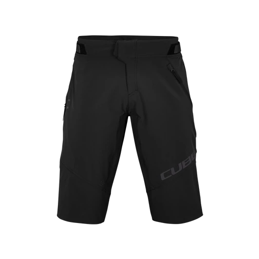 CUBE EDGE Baggy Shorts X Actionteam Férfi MTB Kerékpáros Rövidnadrág