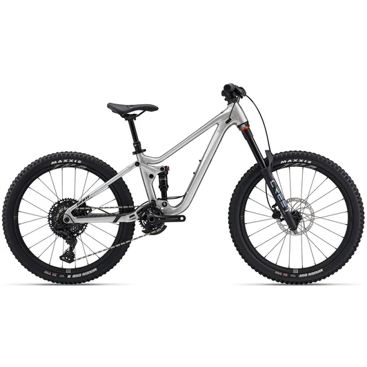 Giant Faith 24 Raw Aluminum Gyerek Összteleszkópos MTB Kerékpár 2025