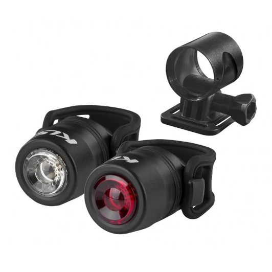 KLS IO USB SET RED KERÉKPÁR LÁMPA SZETT LILA