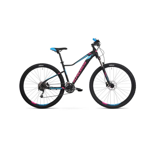 KROSS Lea 8.0 27,5" black / pink / blue 2022 NŐI MTB KERÉKPÁR