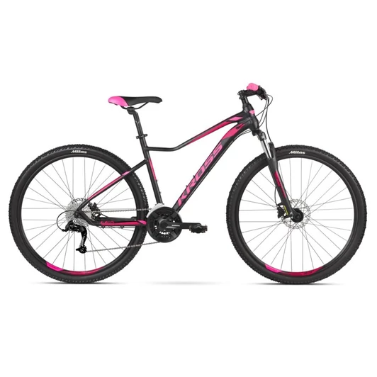 KROSS LEA 6.0 29" BLACK / PINK SR 2022 NŐI MTB KERÉKPÁR