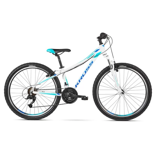 KROSS LEA 1.0 26" WHITE / BLUE SR - M/19" - NŐI MTB KERÉKPÁR