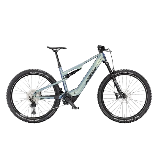 KTM MACINA LYCAN 892  M/43 Összteleszkópos elektromos  MTB kerékpár VELVET PETROL MATT színben