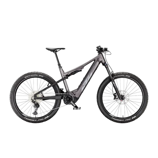 KTM MACINA LYCAN 773 L  L/48 Összteleszkópos elektromos  MTB kerékpár ELDERBERRY+BLACK MATT színben