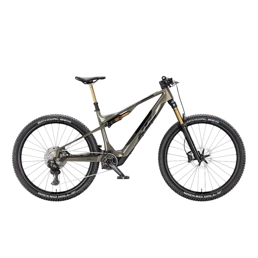 KTM MACINA SCARP SX PRESTIGE Di2  M/43 Összteleszkópos elektromos  MTB kerékpár OLIVE PEARL színben