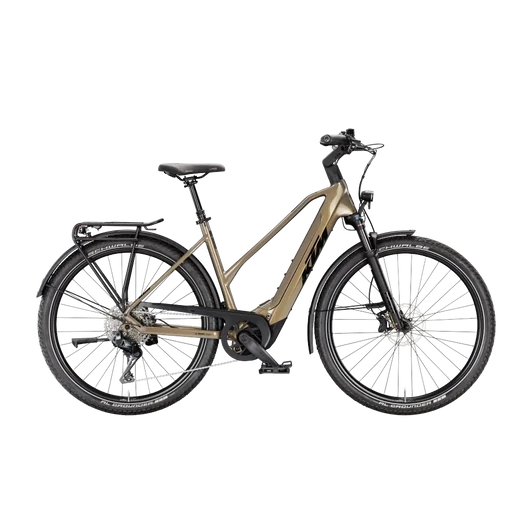 KTM MACINA GRAN 810 Di2  D 56 Női elektromos trekking- túra kerékpár OLIVE PEARL színben