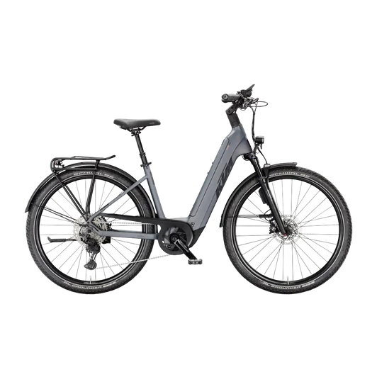 KTM MACINA GRAN 810 ABS 29  US 43 Unisex elektromos trekking- túra kerékpár FLAMING GREY MATT színben