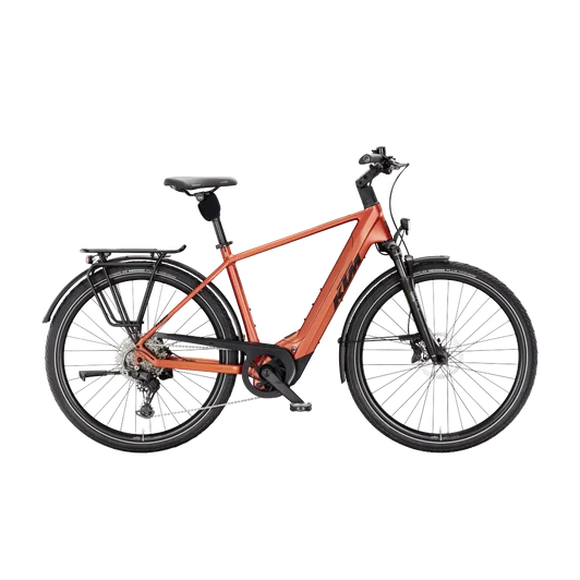 KTM MACINA STYLE 830  H 60 Férfi elektromos trekking- túra kerékpár BURNT ORANGE MATT színben