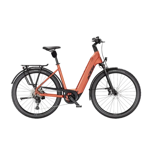 KTM MACINA STYLE 830  US 56 Unisex elektromos trekking- túra kerékpár BURNT ORANGE MATT színben
