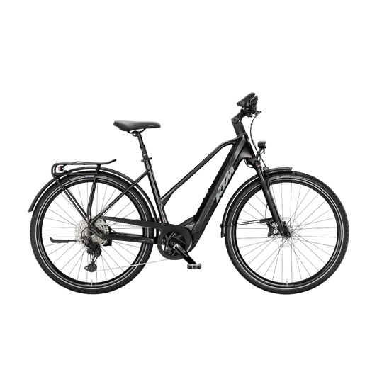 KTM MACINA TOUR CX 820  D 46 Női elektromos trekking- túra kerékpár DIAMOND BLACK MATT színben