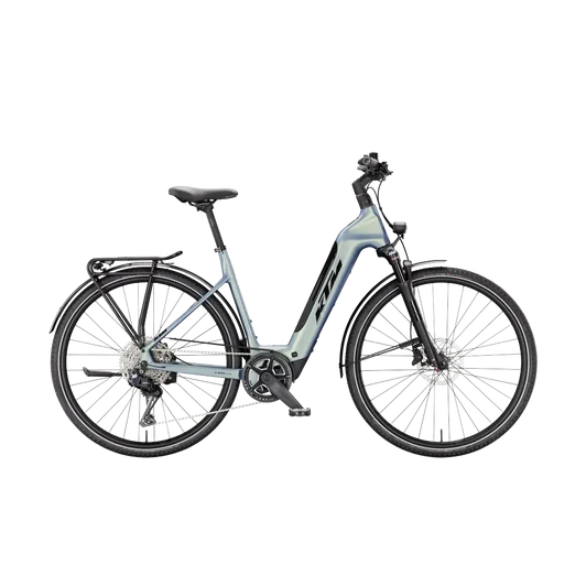 KTM MACINA SPORT SX ELITE Di2  US 56 Unisex elektromos trekking- túra kerékpár VELVET PETROL MATT színben