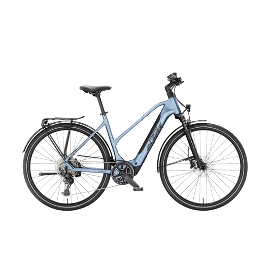 KTM MACINA SPORT SX 20  D 56 Női elektromos trekking- túra kerékpár STEEL BLUE MATT színben