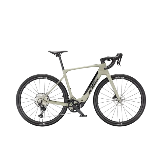 KTM MACINA GRAVELATOR SX ELITE  M/55 elektromos  gravel kerékpár CARGO GREEN MATT színben