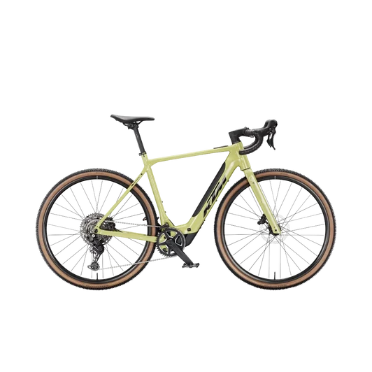 KTM MACINA GRAVELATOR SX 20  M/55 elektromos  gravel kerékpár KEEN GREEN színben