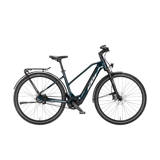 KTM MACINA SUPERBELT SX  D 56 Női elektromos trekking- túra kerékpár DARK SEA színben