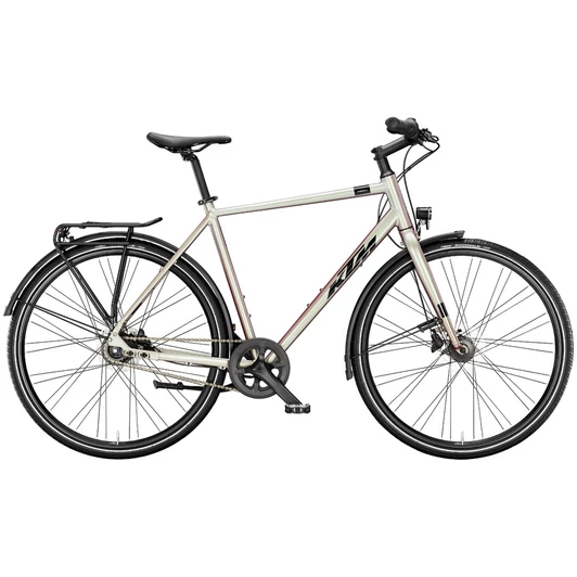 KTM CHESTER 8 IGUAN (BLACK) 2024 FÉRFI CITY KERÉKPÁR