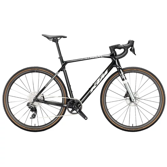 KTM X-STRADA PRIME TRANSP. IGUAN (WHITE+GREY) 2024 FÉRFI GRAVEL KERÉKPÁR