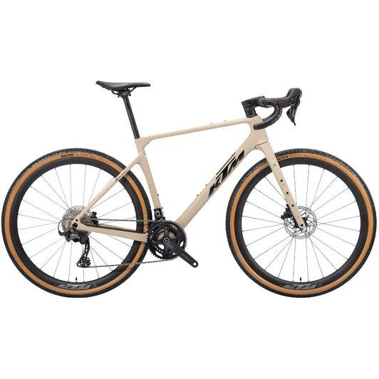 KTM GRAVELATOR ELITE 2x  M/55 Gravel kerékpár GREY BEIGE MATT színben 2026