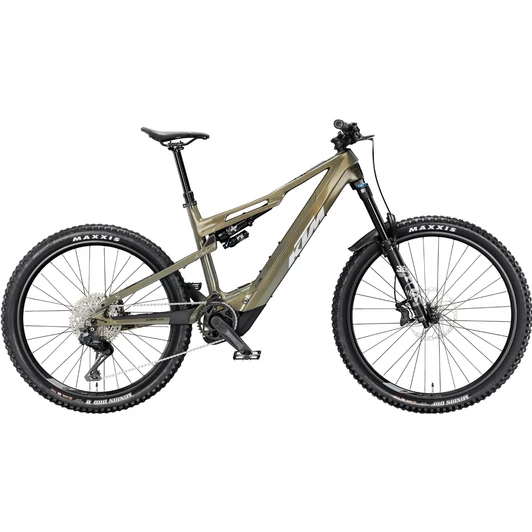 KTM  MACINA KAPOHO 8971 DI2 OLIVE PEARL (GREY) FÉRFI ELEKTROMOS ÖSSZTELESZKÓPOS MTB KERÉKPÁR 2025 - M/43CM