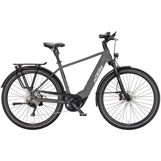 KTM MACINA STYLE 820 XL EASY ENTRY MACHINE GREY MATT (SILVER+BLK) 2026 UNISEX ELEKTROMOS TREKKING KERÉKPÁR